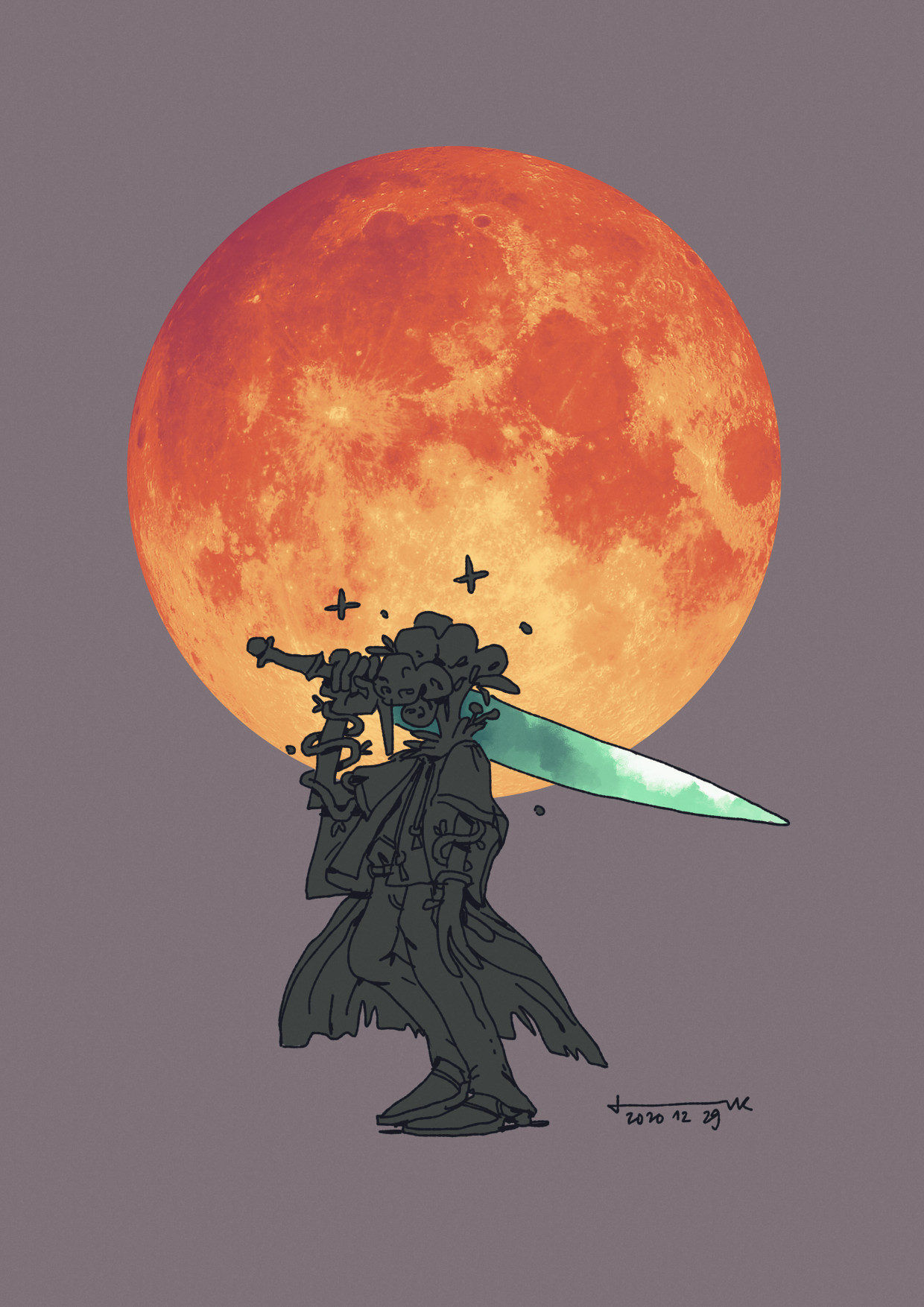 my hunter from bloodborne, 2020